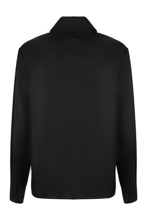 Giacca-Camicia in cotone nero JIL SANDER | J21DL0238J45002001